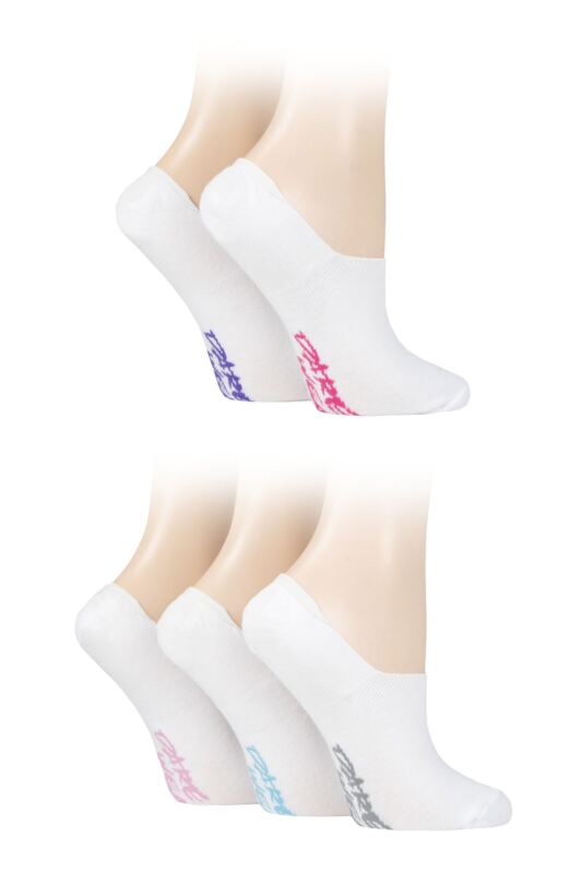 Women's 5 Pair Dare to Wear No Show Socks