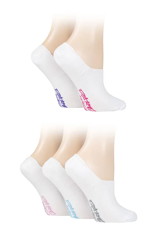 Women's 5 Pair Dare to Wear No Show Socks