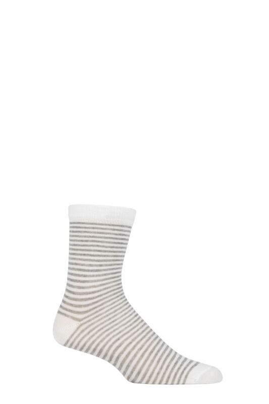 UphillSport 1 Pair Taata Upcycled Cotton Striped Socks