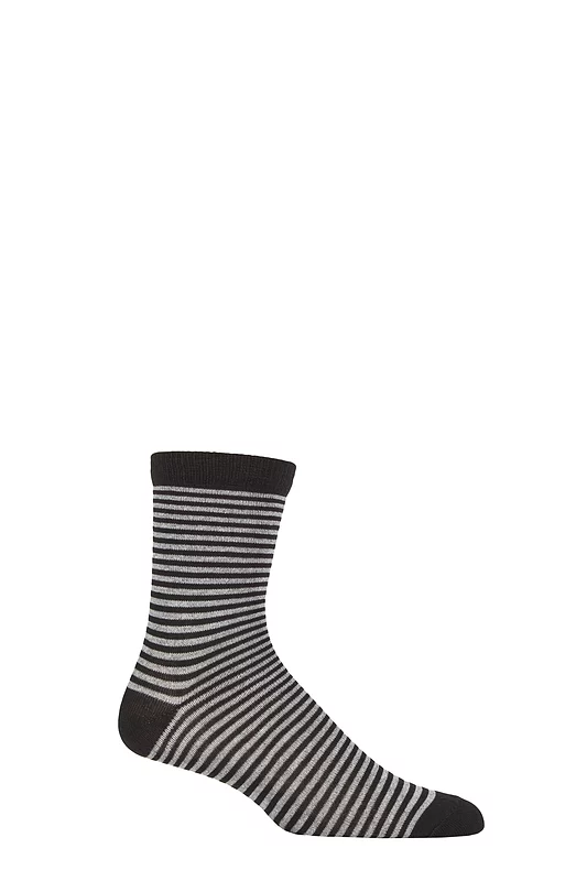 UphillSport 1 Pair Taata Upcycled Cotton Striped Socks