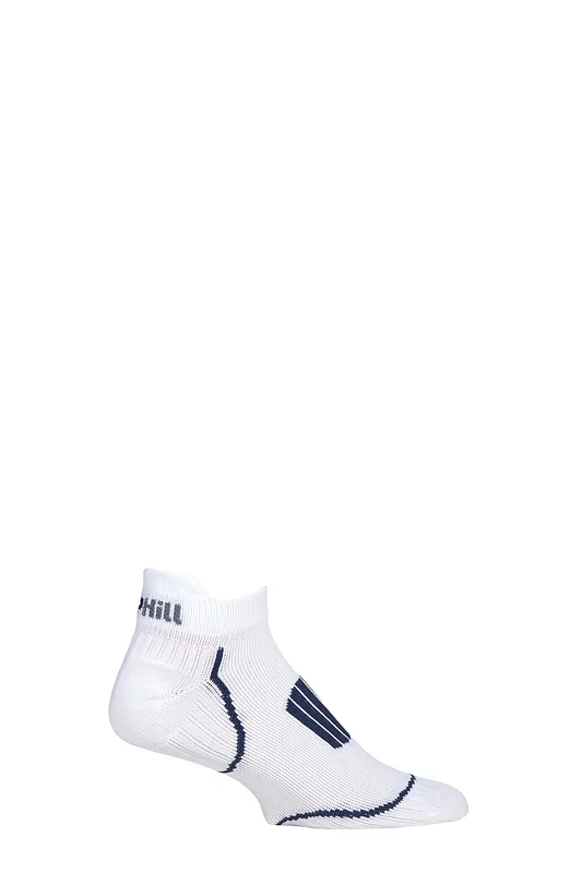 UpHill Sport 1 Pair Made in Finland Extra Fit Low Trainer Socks White 3-5 Unisex