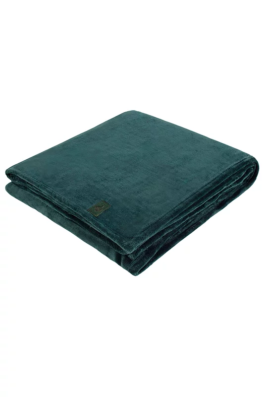 SOCKSHOP Heat Holders Snuggle Up Thermal Blanket Emerald 180 x 200cm