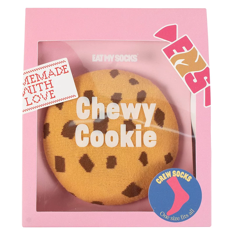 EAT MY SOCKS 1 Pair Chewy Cookie Cotton Socks