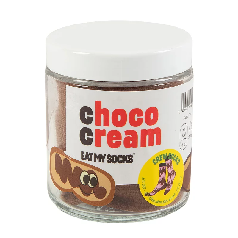 EAT MY SOCKS 1 Pair Choco Cream Cotton Socks
