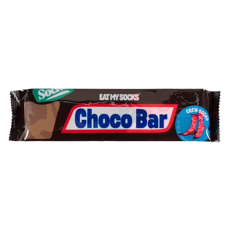 EAT MY SOCKS 1 Pair Choco Bar Cotton Socks