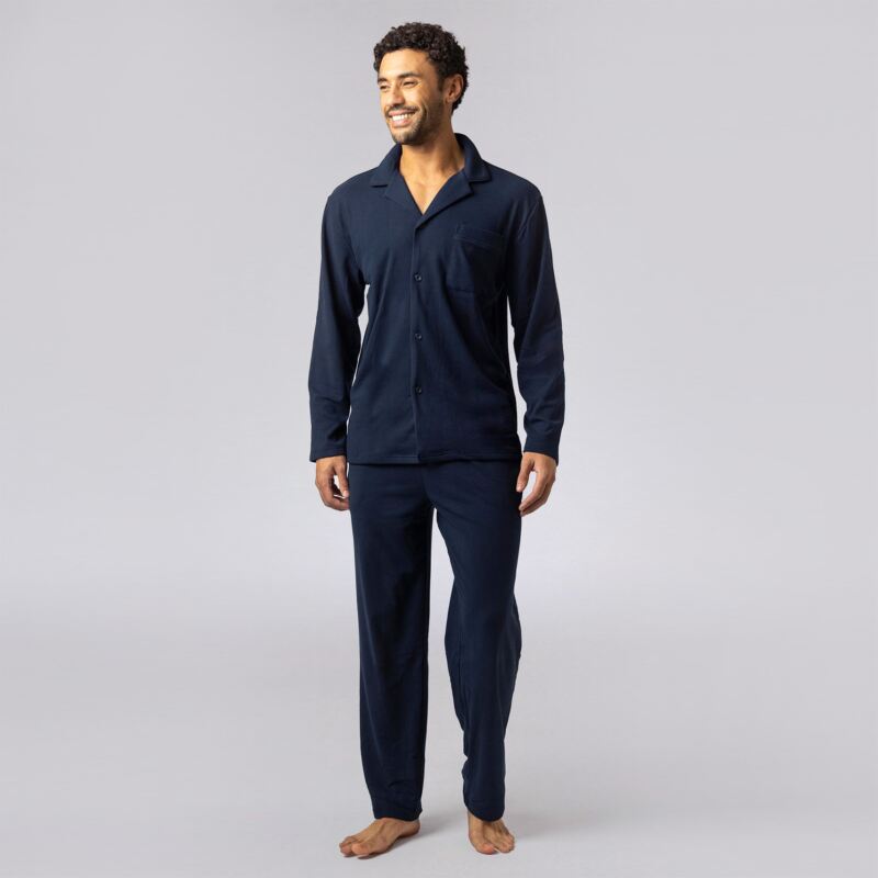 Mens 1 Pack Heat Holders Soul Warming Thermal Pyjama Set