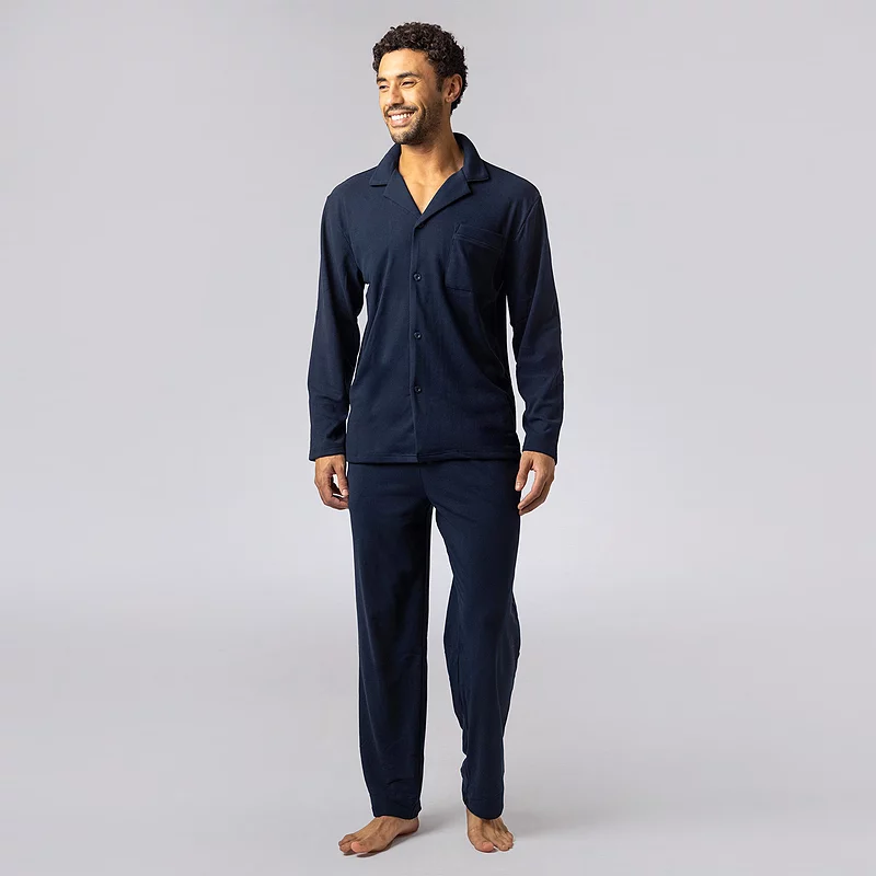 Mens 1 Pack Heat Holders Soul Warming Thermal Pyjama Set