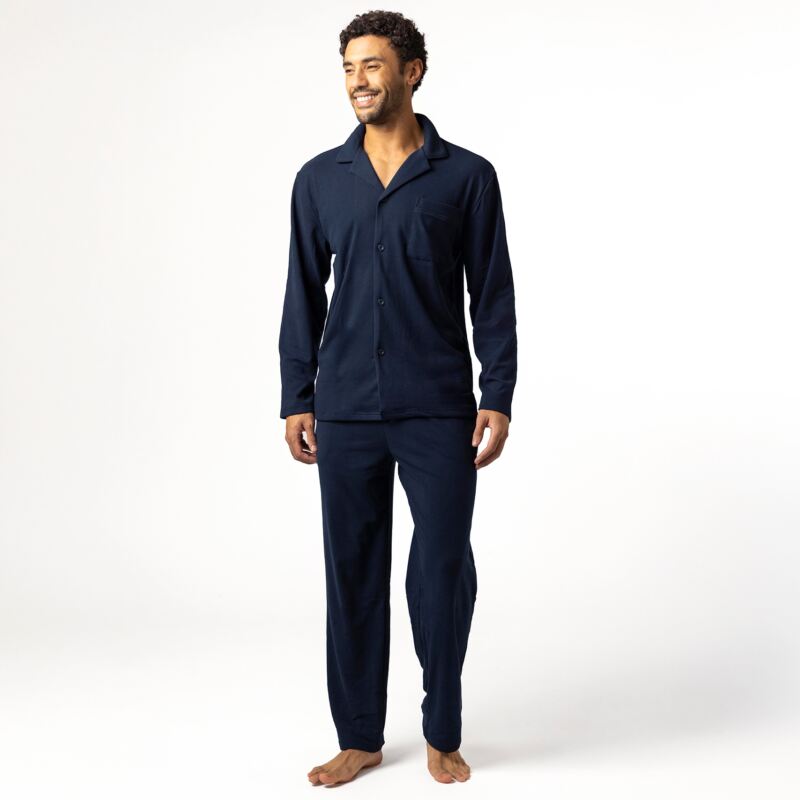 Mens 1 Pack Heat Holders Soul Warming Thermal Pyjama Set