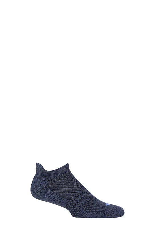 Mens and Women's 1 Pair HJ Hall Technical Rambler Light Comfort Trainer Socks