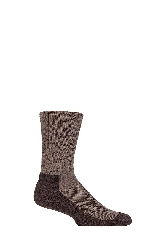 Mens and Women's 1 Pair HJ Hall Technical Rambler All Season Comfort Socks