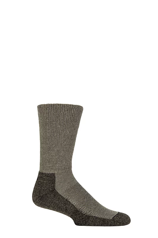 Mens and Women's 1 Pair HJ Hall Technical Rambler All Season Comfort Socks