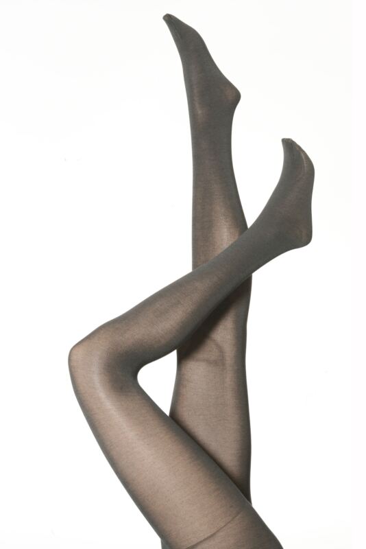 Women's 1 Pair Falke Soft Merino Wool Tights Anthracite Small