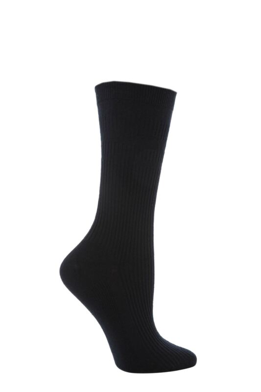 Women's 1 Pair HJ Hall Original Cotton Softop Socks