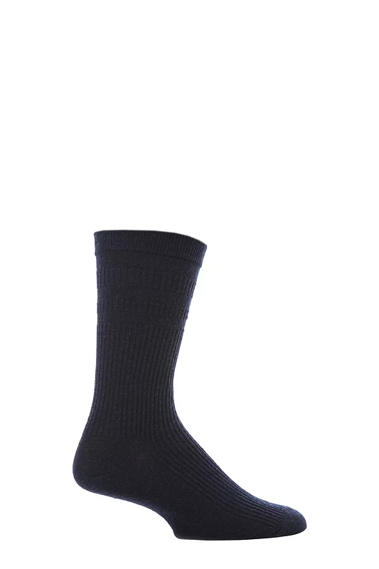 Mens 1 Pair HJ Hall Original Wool Softop Socks