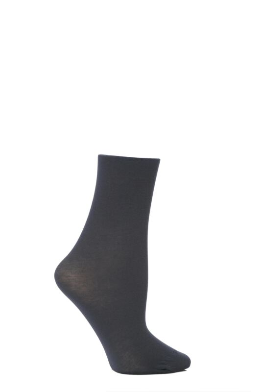 Women's 1 Pair Trasparenze Monique 60 Denier Cotton Sock