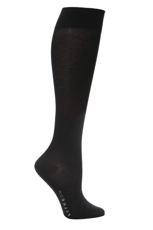 Women's 1 Pair Falke Cotton Touch Knee High Socks