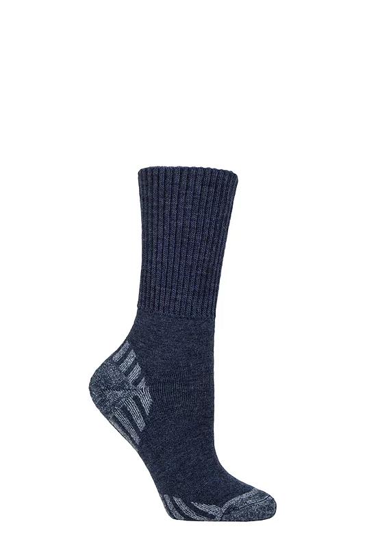 Women's 1 Pair SOCKSHOP IOMI FootNurse Diabetic Merino Wool Boot Socks
