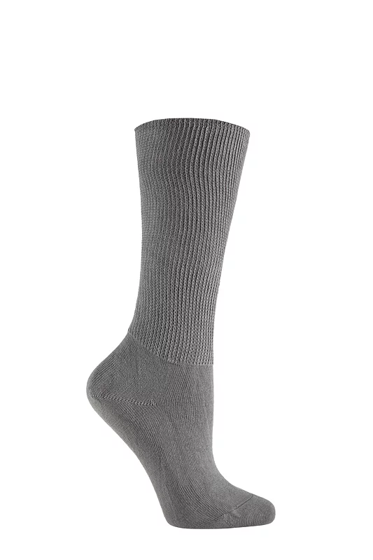 Women's 1 Pair IOMI FootNurse Oedema Extra Wide Cotton Socks