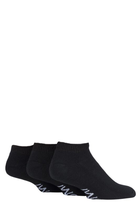 Mens 3 Pair IOMI FootNurse Cushioned Foot Diabetic Trainer Socks
