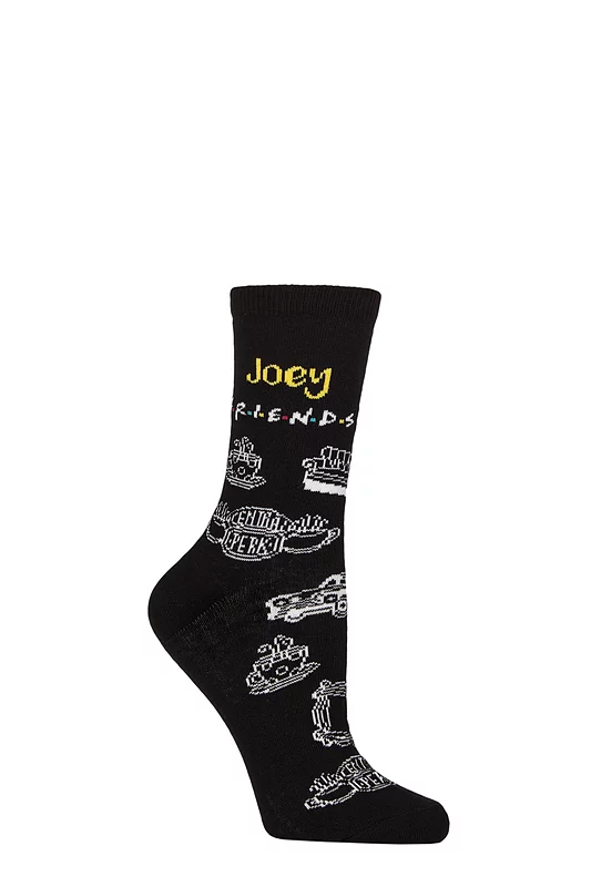 Women's 1 Pair SOCKSHOP Friends Joey Cotton Socks