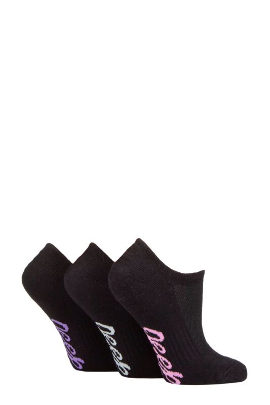 Women's 3 Pair Jeep Bamboo No Show Socks