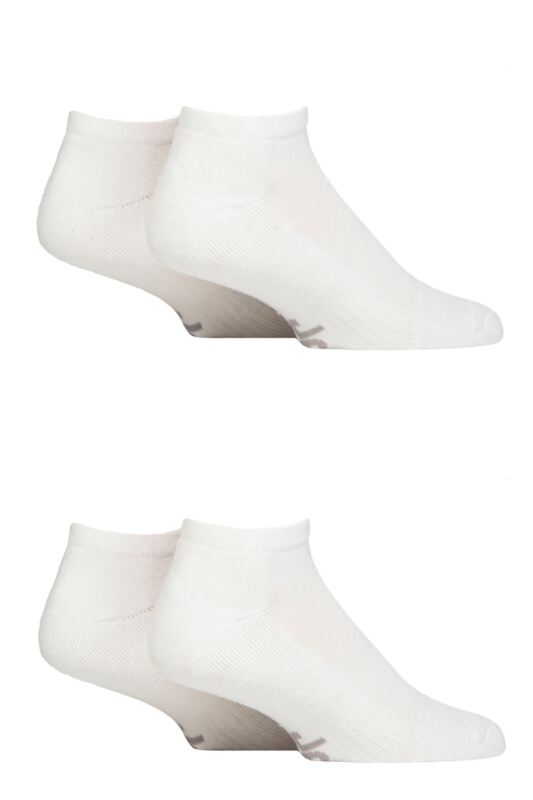 Mens 4 Pair Jeep Cushioned Sports Trainer Socks