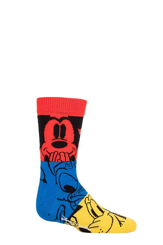 Kids 1 Pair Happy Socks Disney Colourful Friends Socks