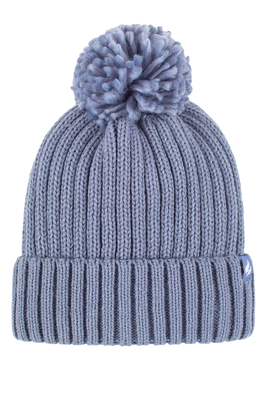 Women's 1 Pack SOCKSHOP Heat Holders Arden Pom Pom Hat