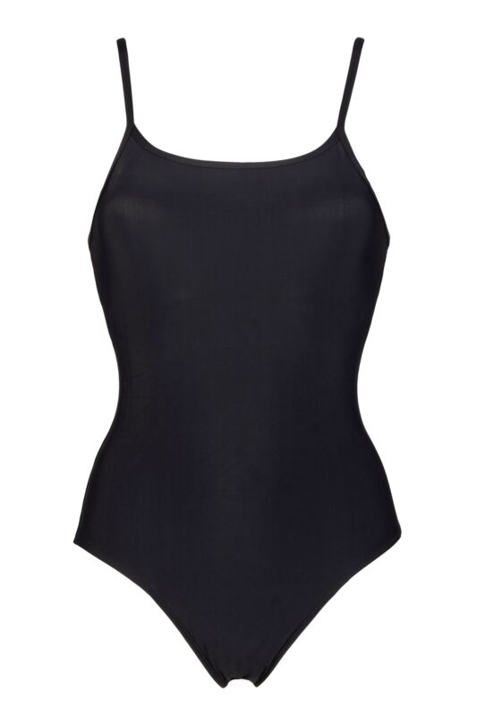 Women's 1 Pack Love Luna Swim Period One Piece Swimming Costume Black 14-16 UK