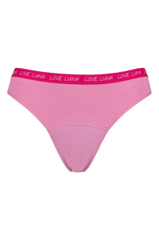 Love Luna 1 Pack Girl's First Period Bikini Brief Pink 13-14 Years