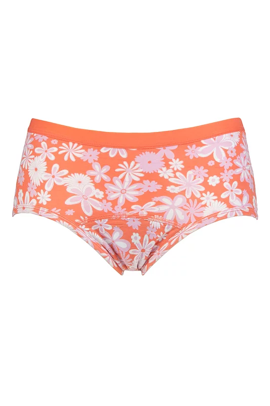 Girls and Teens 1 Pair Love Luna First Period Boyleg Briefs Retro 12-13 Years