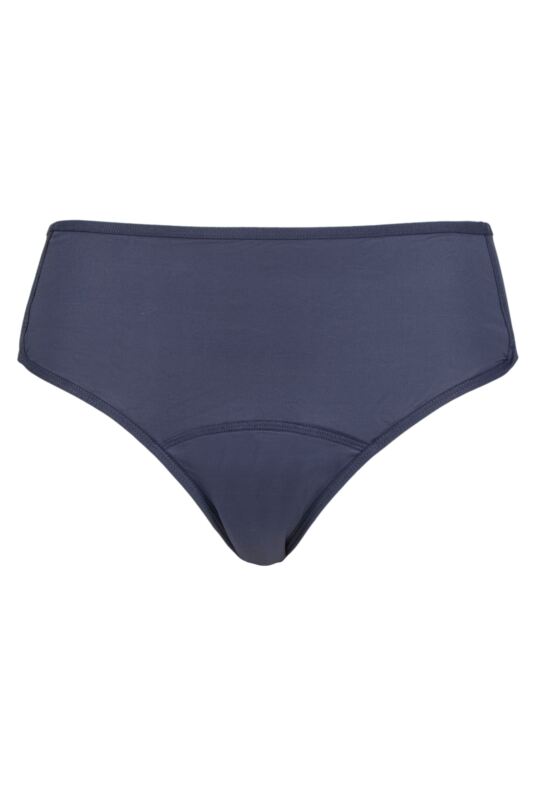 Women's 1 Pack Love Luna Period Midi Briefs Navy 18-20