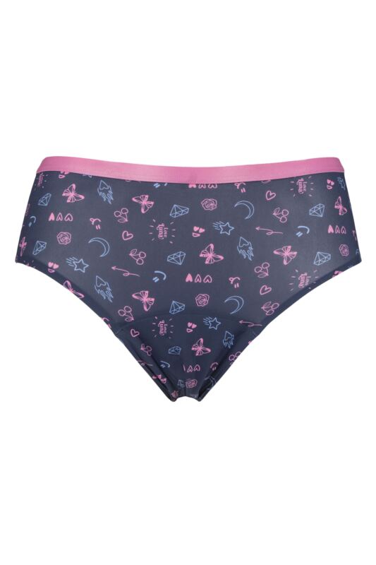 Love Luna 1 Pack Women's Eco Recycled Period Midi Brief