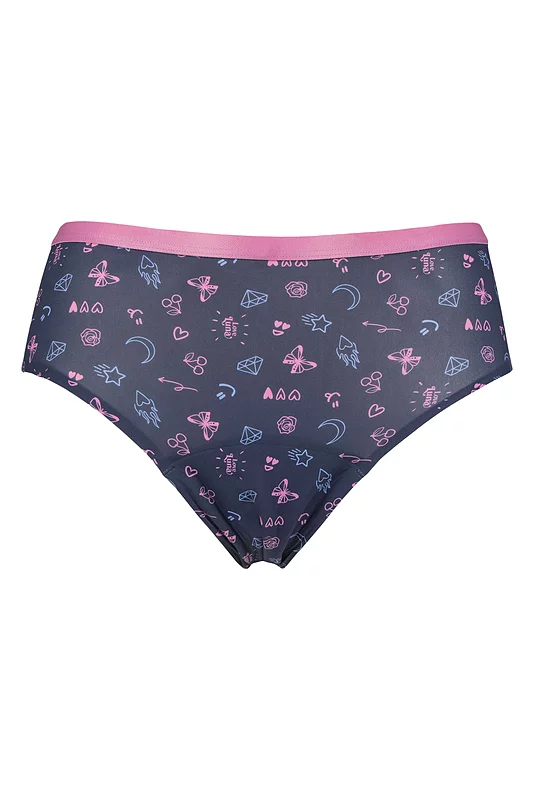Love Luna 1 Pack Women's Eco Recycled Period Midi Brief