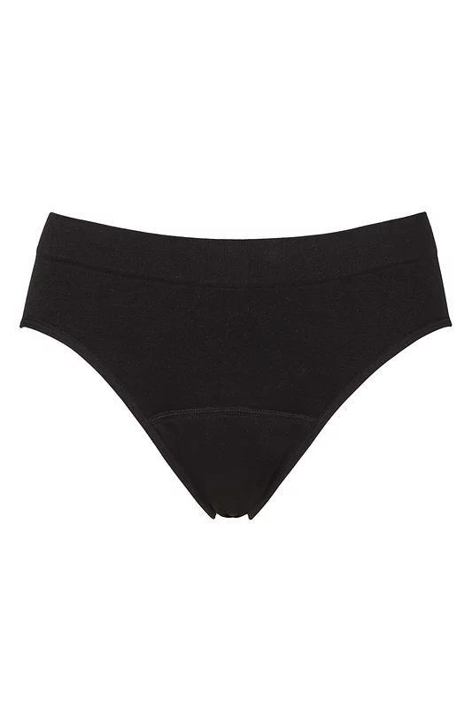 Womens 1 Pack Love Luna Seamfree Period Bikini Brief