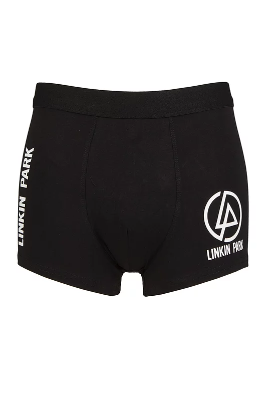 SOCKSHOP Music Collection 1 Pack Linkin Park Boxer Shorts Black Extra Large
