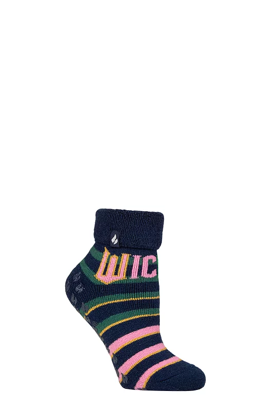 Women's 1 Pair SOCKSHOP Heat Holders 1.6 TOG Lite Wicked Thermal Lounge Socks