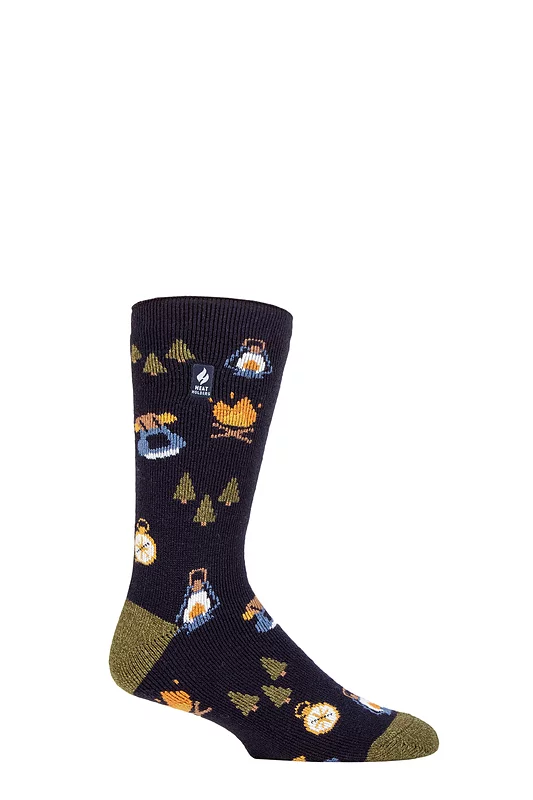 Mens 1 Pair SOCKSHOP Heat Holders 1.6 TOG Lite Hobby Thermal Socks