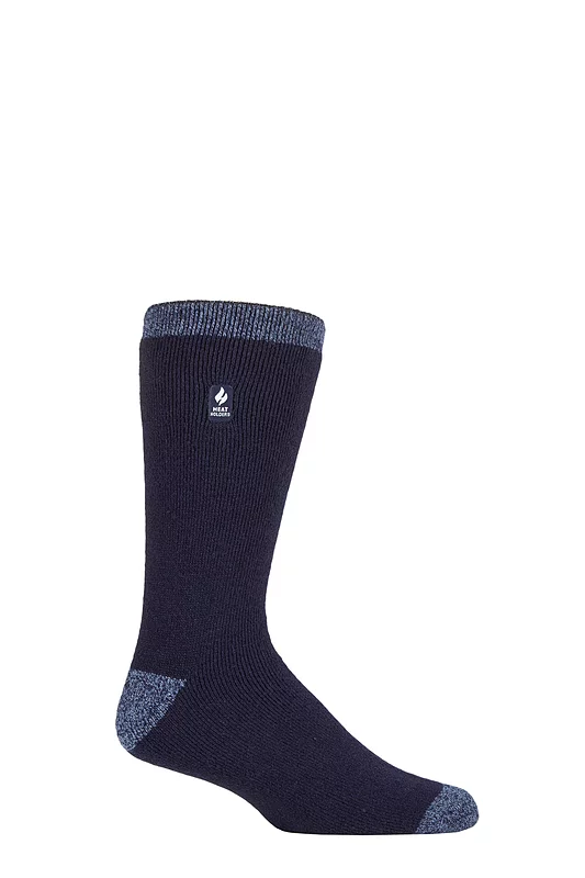 Mens 1 Pair SOCKSHOP Heat Holders 1.6 TOG Lite Striped, Patterned & Argyle Socks
