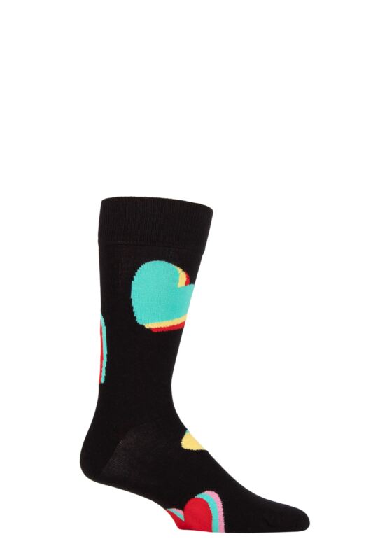 Mens and Women's 1 Pair Happy Socks My Valentine Socks