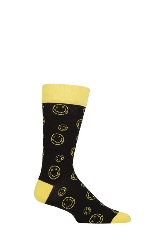 SOCKSHOP Music Collection 1 Pair Nirvana Cotton Socks