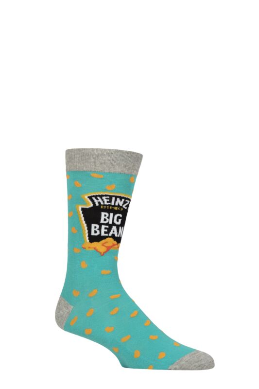 Roys Boys 1 Pair Heinz Baked Beans 'Big Bean' Socks