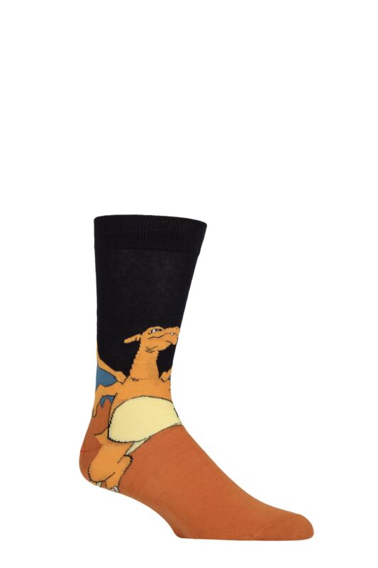 Roys Boys 1 Pair Pokémon Charizard Socks