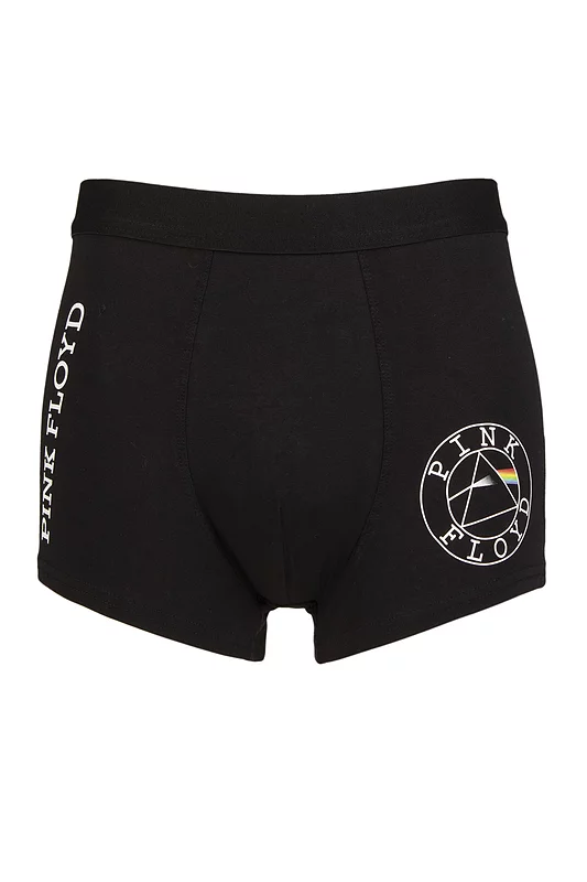 SOCKSHOP Music Collection 1 Pack Pink Floyd Boxer Shorts Black Extra Large
