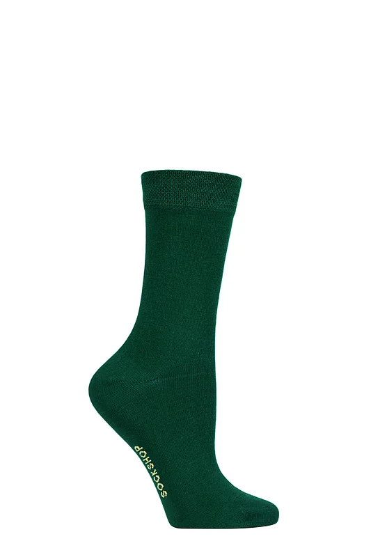 Women's 1 Pair SOCKSHOP Colour Burst Bamboo Socks with Smooth Toe Seams