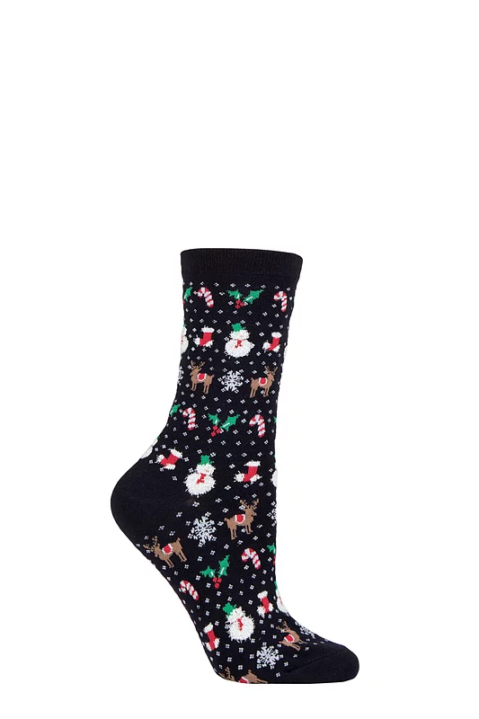 Mens and Women's SOCKSHOP 1 Pair Lazy Panda Bamboo Fun & Novelty Socks
