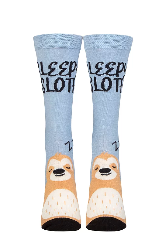 Mens and Women's SOCKSHOP 1 Pair Lazy Panda Bamboo Fun & Novelty Socks