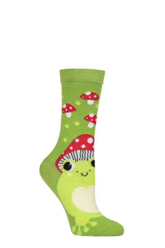 Mens and Women's SOCKSHOP 1 Pair Lazy Panda Bamboo Fun & Novelty Socks