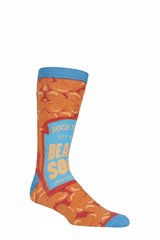 Mens and Women's SOCKSHOP 1 Pair Lazy Panda Bamboo Fun & Novelty Socks Beanz 4-8 Ladies