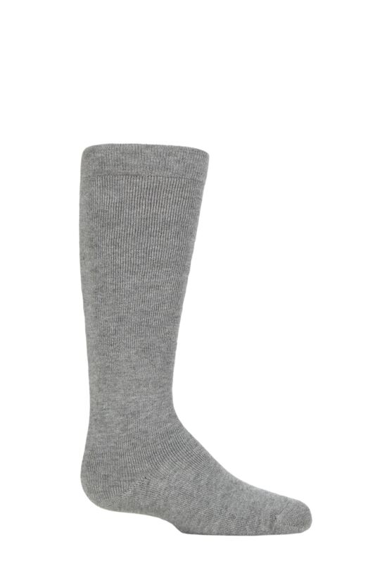 Boys and Girls 1 Pair SOCKSHOP Plain Wellington Boot Full Cushion Bamboo Socks with Comfort Cuff and Smooth Toe Seams